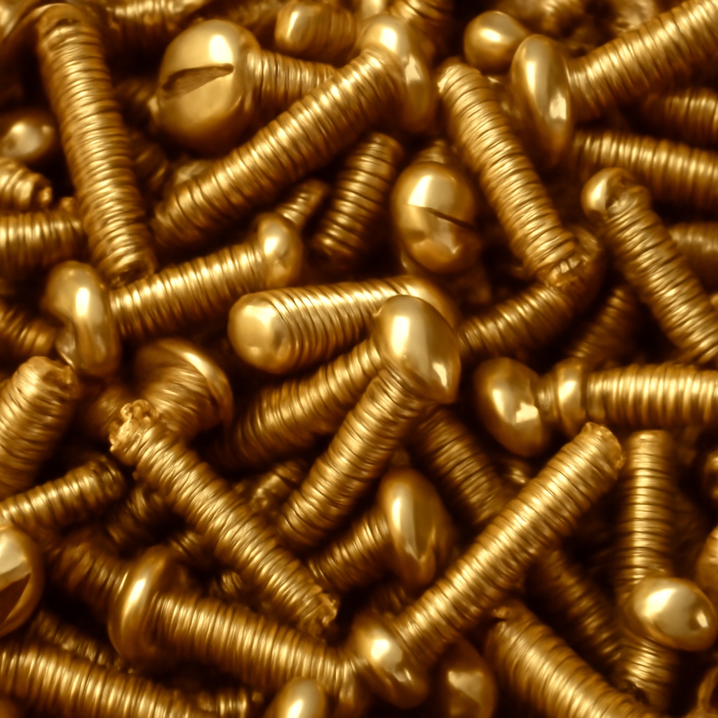 Винт латунный М24 шаг резьбы 3 мм ЛС59-1 ГОСТ 1759.0-87