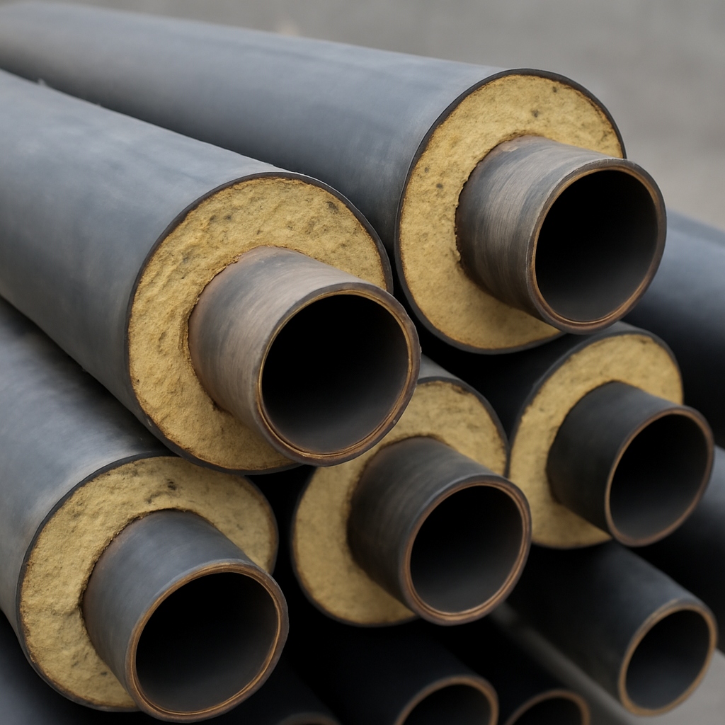 Труба электросварная в базальтовой изоляции 273х8 мм Ст10 ГОСТ 10704-91