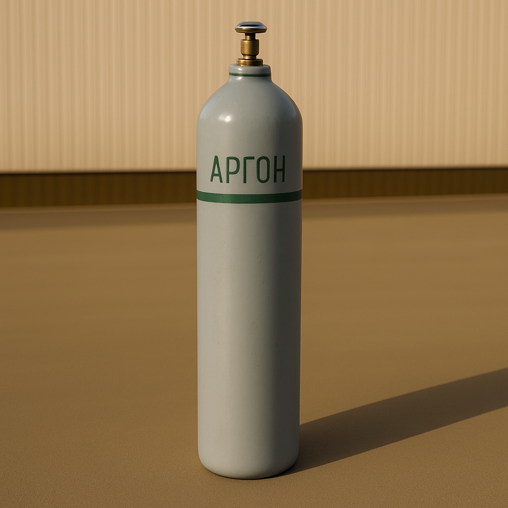 Аргон газообразный особой чистоты марка 5.8 (99,9998%) (40 л)
