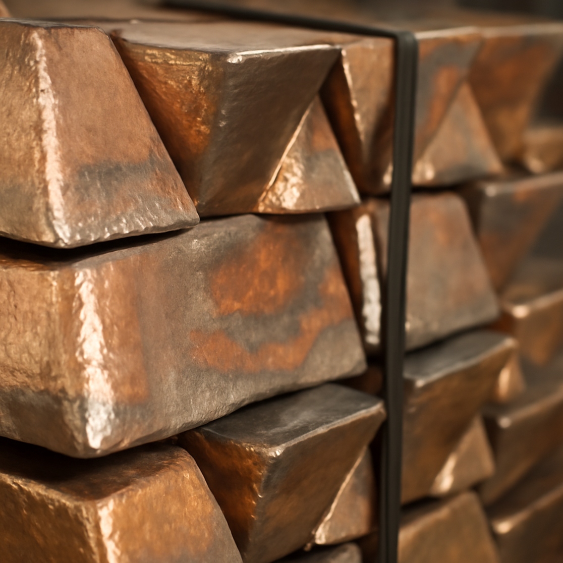 Слиток медный 100х1300 мм Cu-ETP ГОСТ 193-2015 СС