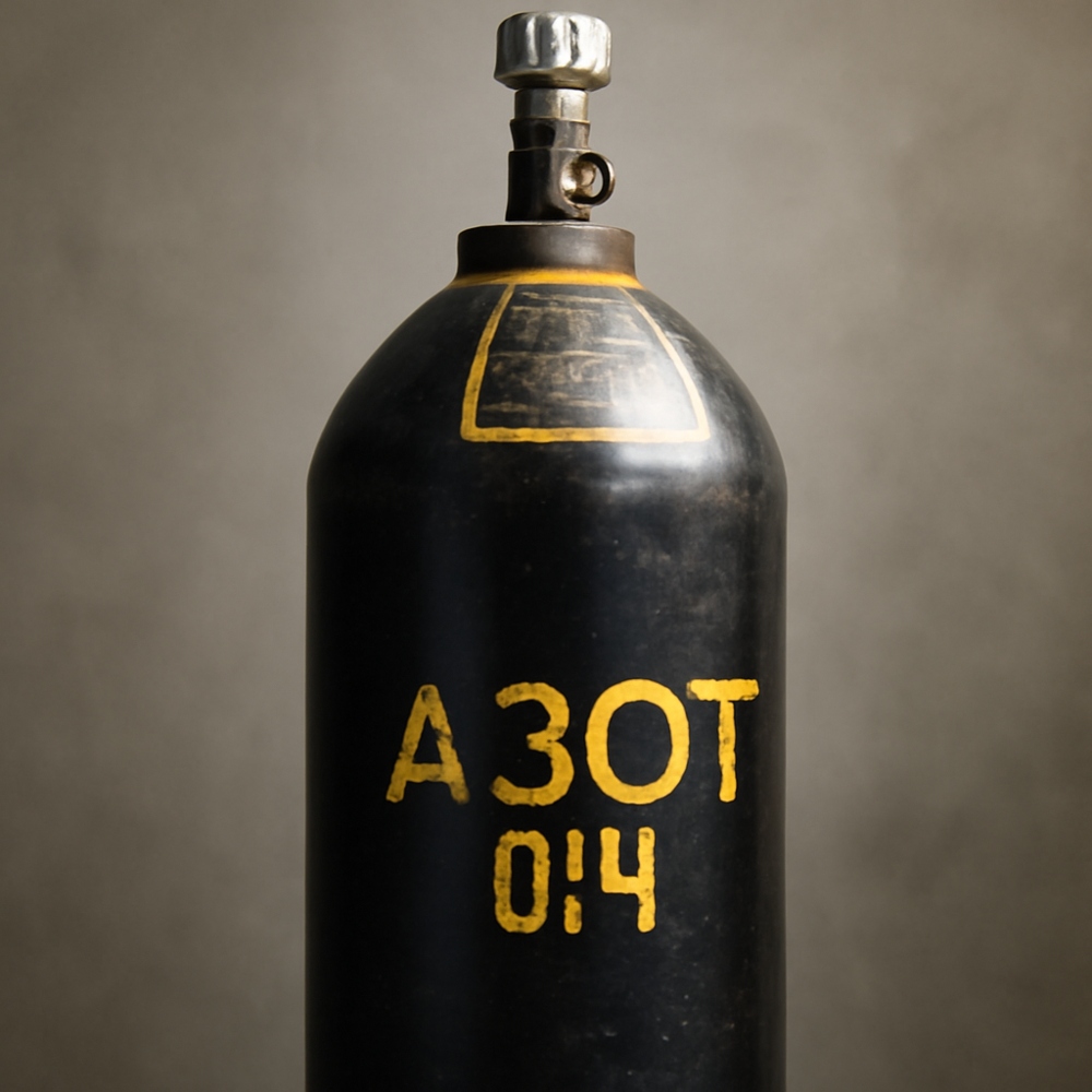 Азот газообразный особой чистоты марка "5.6" (99,9996%) (40 л)