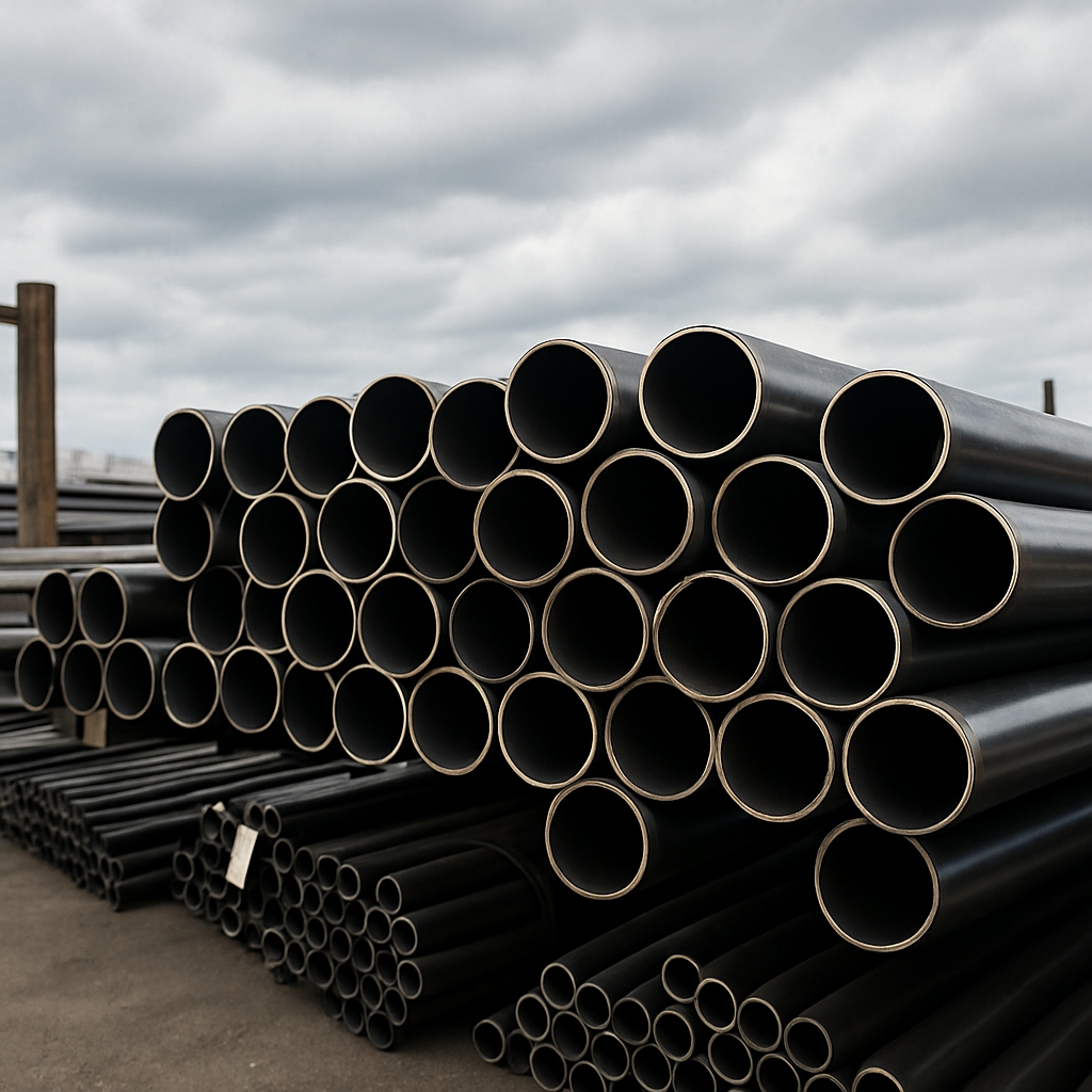 Труба электросварная в ППУ-изоляции 73х3 мм 09Г2С ГОСТ 10704-91